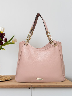 Dressberry pink best sale solid shoulder bag