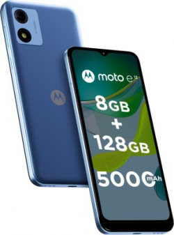 Motorola e13 (Little Boy Blue, 128 GB)(8 GB RAM)