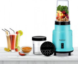 DIGISMART Nutri 500 Watt Easy Mix Long Lasting Shock Proof With 2 JAR 500 Juicer Mixer Grinder (2 Jars, Black, Green)