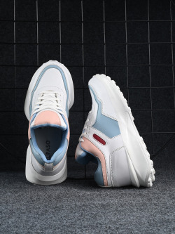 El Paso Women Colourblocked Lightweight Sneakers