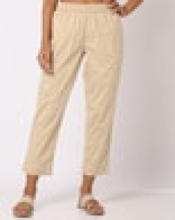Straight Fit Pants with Insert Pocket