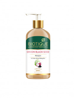 #Biotique Advanced Organics Onion Black Seed Shampoo 300 ml at Myntra