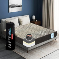 Upgrade Your Sleep Experience with Sleep Spa 3-Zone Bamboo Charcoal Mattress - 8 inch