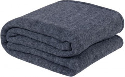 Flipkart SmartBuy Solid Single Woollen Blanket for Mild Winter(100% W