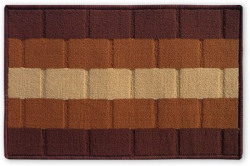 STATUS Nylon Door Mat(Brown, Medium)