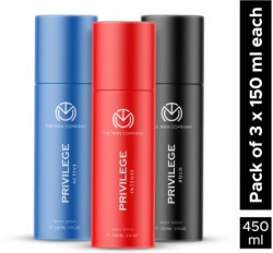 THE MAN COMPANY PRIVILEGE INTENSE, ACTIVE & BOLD DEODORANT SPRAY - F