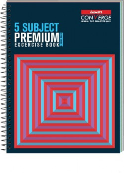LUXOR Exercise Notebook-Cubes B5 Notebook Ruled 250 Pages(Cubes)