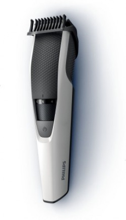 PHILIPS BT3101/15 Trimmer 45 min Runtime 10 Length Settings(Black, Wh