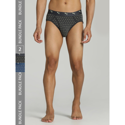 Puma Men Stretch Aop Men'S Pack Of 2 Briefs