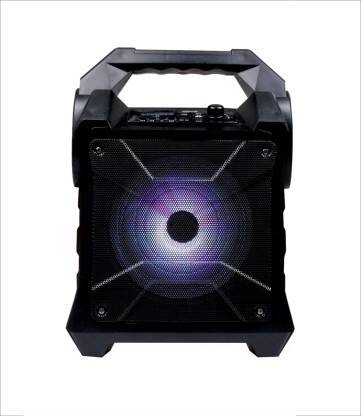Gizmore Giz Wheelz T1001 10 W Bluetooth Home Audio Speaker(Black, Mono