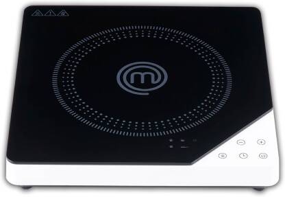 MasterChef 2000 W Induction Cooktop Touch Panel(Black, White, Kitchen