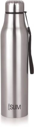 ATTRO Slim 1000 ml Bottle(Pack of 1, Silver, Steel)