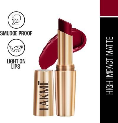 Lakm 9TO5 Primer + Matte Lip Color Burgundy Passion(Burgundy Passion,