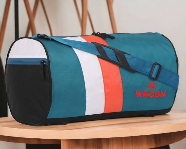 25 L GYM DUFFEL BAG - TRENDY MEN & WOMEN-BLACK-SPORT DU...