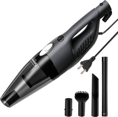 Inalsa Dura Clean Hand-held Vacuum Cleaner with Reusable Dust Bag(Grey