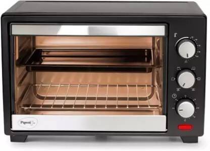 Pigeon 25-Litre with Rotisserie Oven Toaster Grill (OTG)(14347-M, Blac