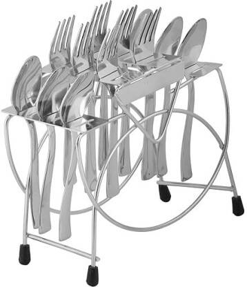 kapicon Stainless Steel Cutlery Stand for Dining Table/Spoon Stand/Hol