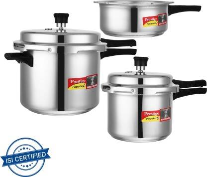 PRESTIGE POPULAR PLUS 2 L, 3 L, 5 L OUTER LID INDUCTION BOTTOM PRESSUR