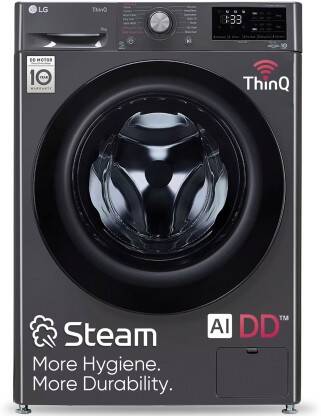 LG 9 kg 5 Star with AI Direct Drive, 6 Motion, Inverter Direct Drive,