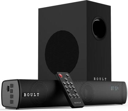 BOULT BASSBOX X60 WITH SUBWOOFER, 60W POWER, 2.1 CHANNEL, 3 EQ MODES,