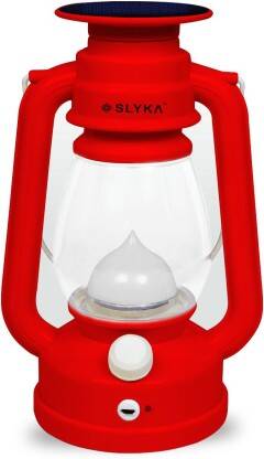 SLYKA 12 HI-BRIGHT LED WITH 1ST STEP NIGHT LAMP SOLAR RECHARGEABLE 4 H