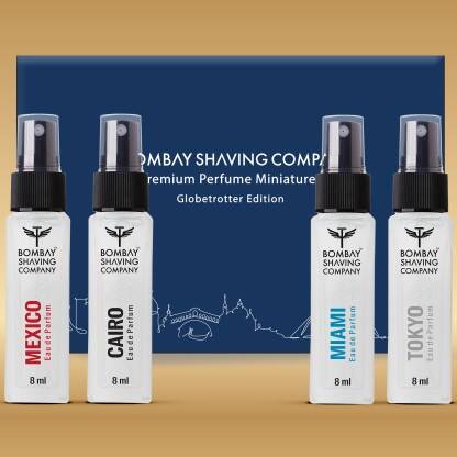 BOMBAY SHAVING COMPANY LONG LASTING PERFUME GIFT SET - FEATURING 4 PRE