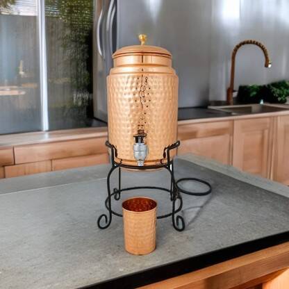 KUBER INDUSTRIES 5 L Copper Water Jug