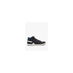 Mid-Top Lace-Up Sneakers