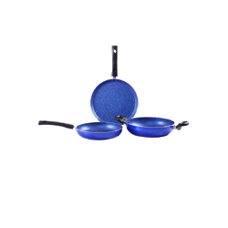 Wonderchef Tivoli 3 Pieces Blue Cookware Set