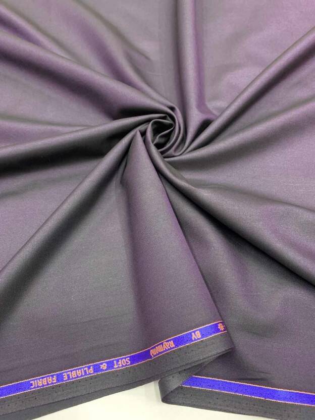 Unstitched Viscose Rayon Trouser Fabric Solid