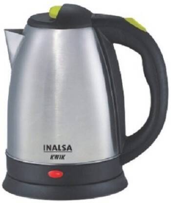 Inalsa KWIK Electric Kettle(1.5 L, Silver)