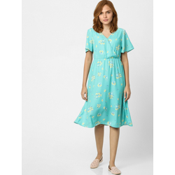 Vero Moda Green Floral Dress