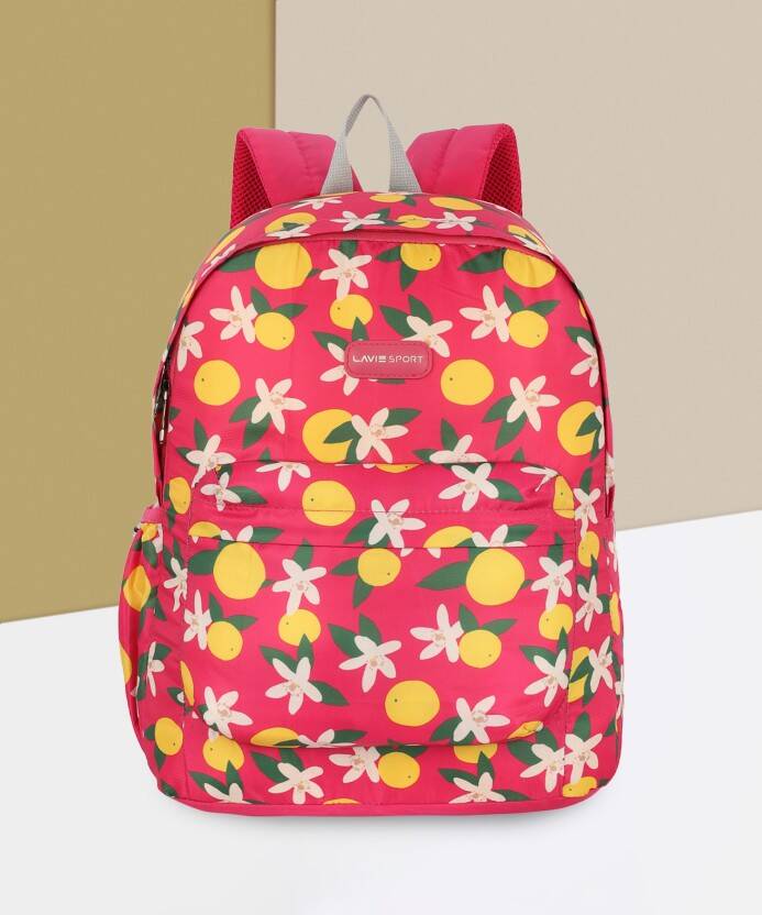 Medium 26 L Backpack Lime Daypack(Pink)