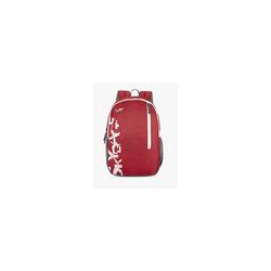 Brand Print Backpack with Adjustable Straps