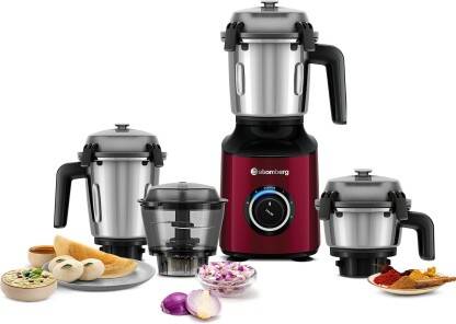 Atomberg Zenova With Unique Coarse Mode 550 W Mixer Grinder(BLDC | 4 J