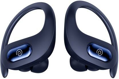 PTron Bassbuds Glide with 45hrs Playback, Deep Bass, Clear Calls, 45ms