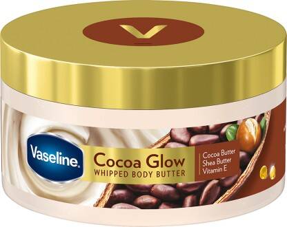 Vaseline Cocoa Glow Whipped Body Butter Cocoa & Shea Butter for Glowin