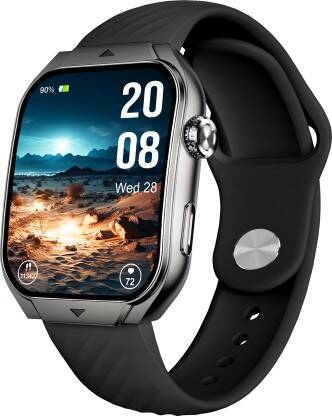 beatXP Unbound Curv 1.96 3D Curved AMOLED Bluetooth Calling Smart Watc