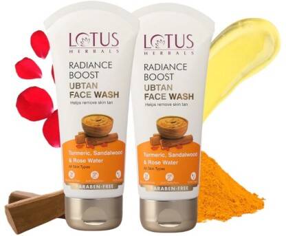 LOTUS HERBALS RADIANCE BOOST UBTAN Face Wash(100 g)