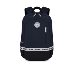 UNISEX NAVY BLUE SOLID BACKPACK