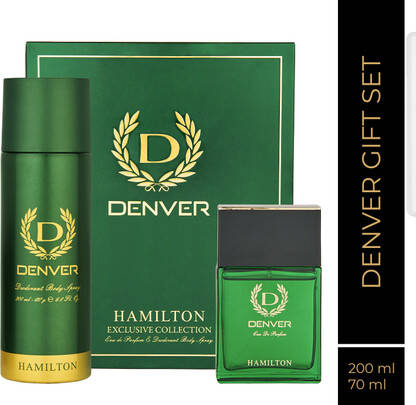 DENVER Hamilton Gift Set 70 ml + 200 ml Perfume - 270 ml(For Men)